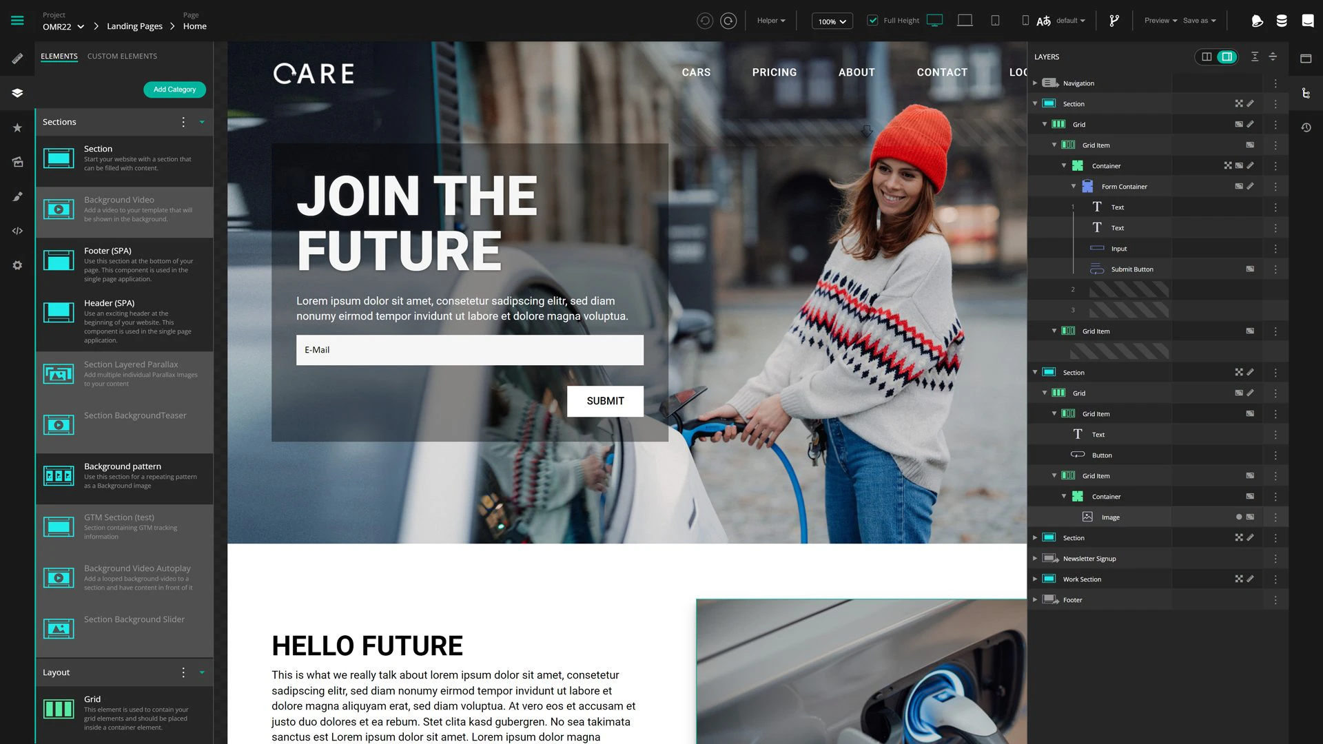 screenshot of JUNE - Online Marketing Cloud